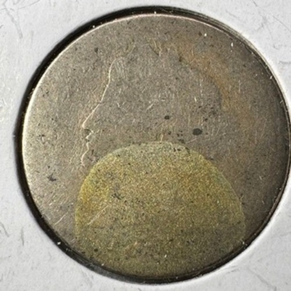 1893 Liberty Head V Nickel 5 Cent Coin Damaged‎ by Nic-a-date
